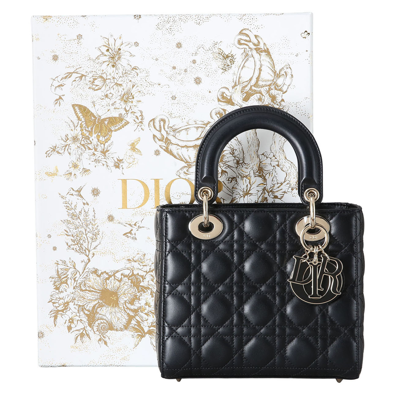 CHRISTIAN DIOR(USED)크리스찬디올 레이디디올 MY ABCDIOR 스몰 백